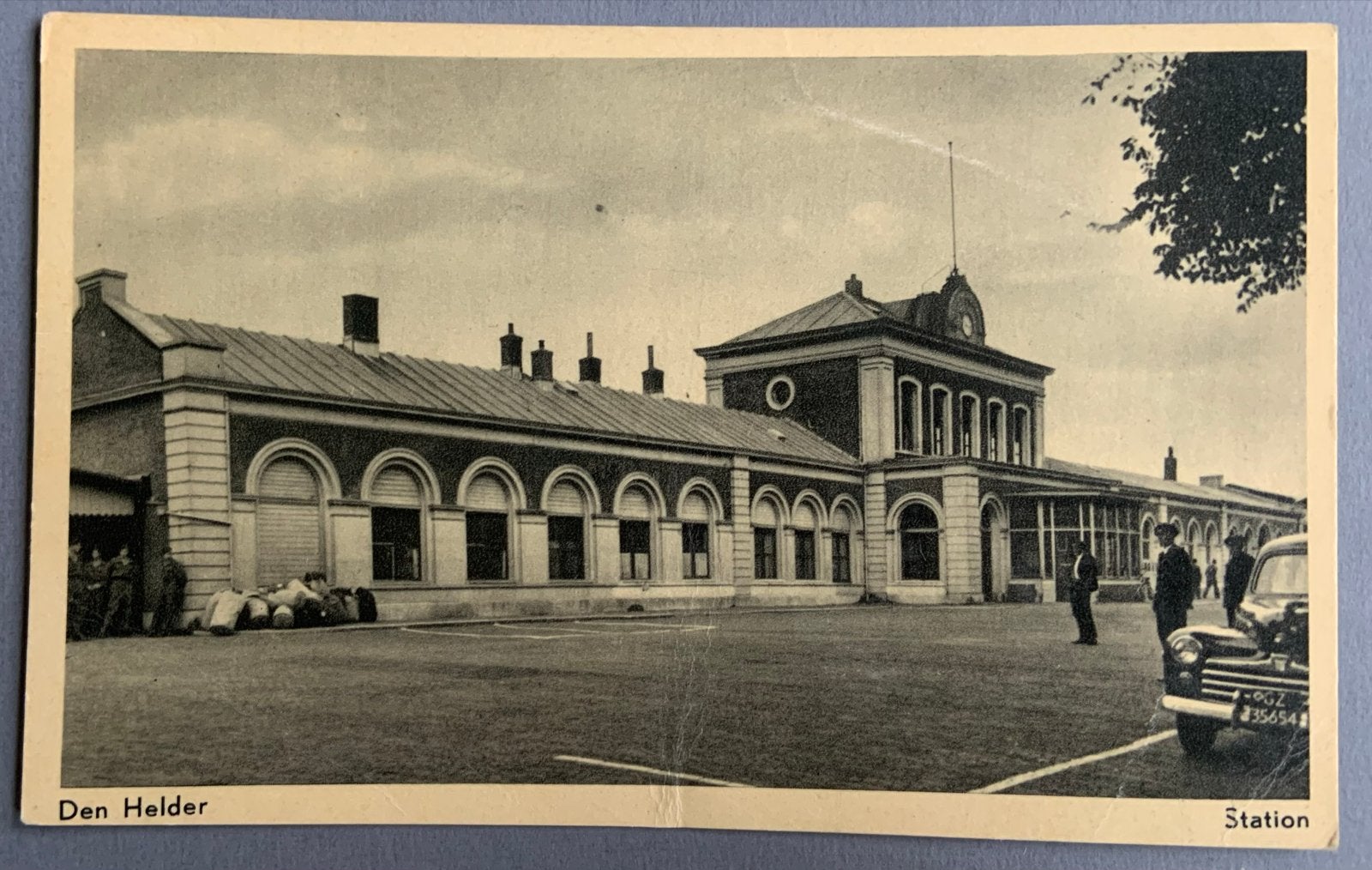 Station Den Helder - Serie Den Helder No., Ophalen of Verzenden, 1920 tot 1940, Ongelopen, Noord-Holland