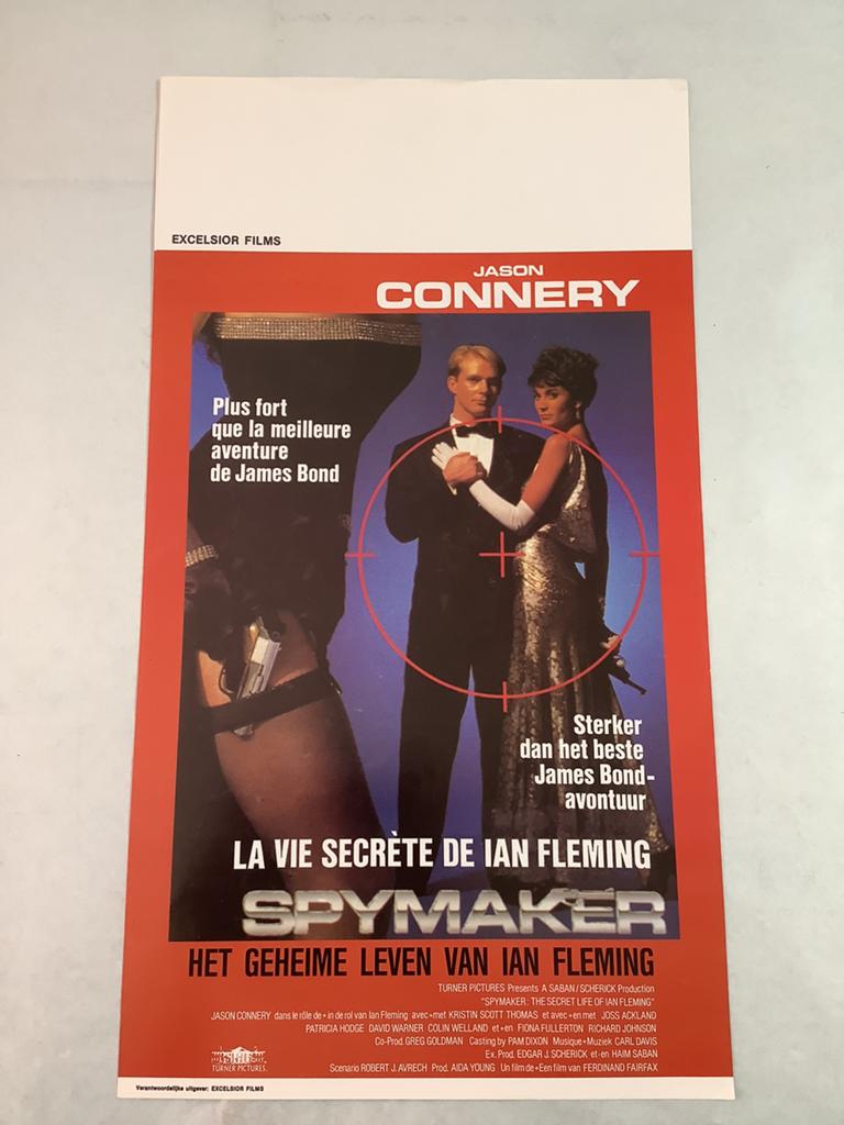 SPYMAKER   FILMPOSTER   36-54 cm   1990, Verzamelen, Ophalen of Verzenden, Zo goed als nieuw, Deurposter of groter, Film en Tv