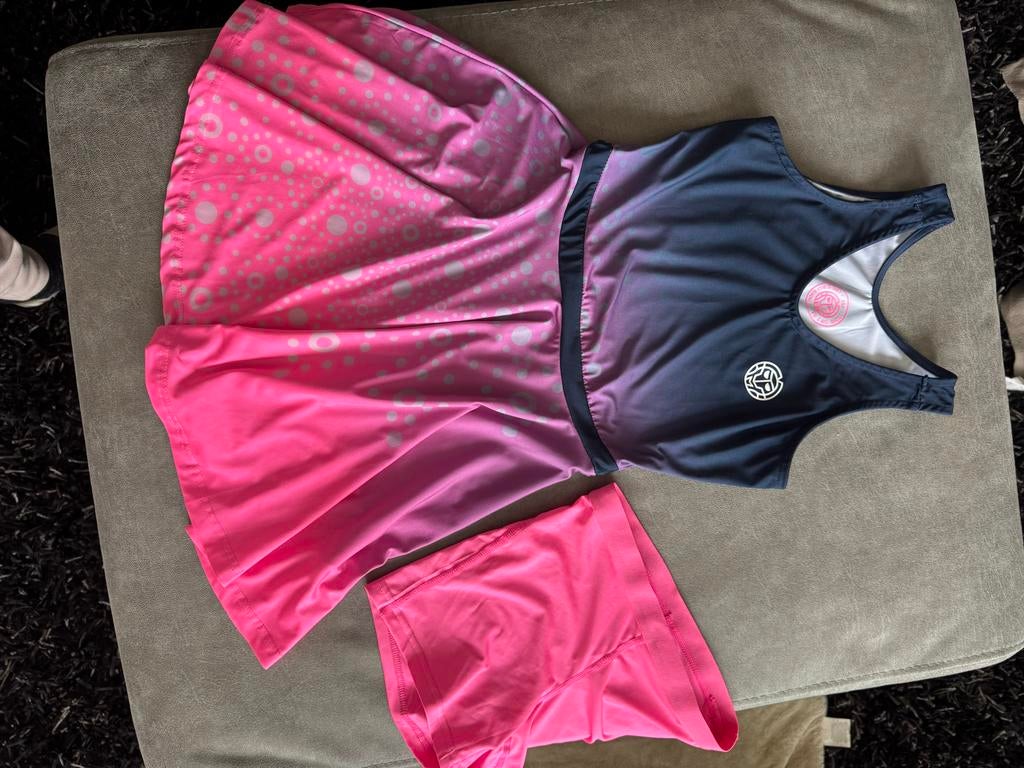 Bidi Badu Tennisjurk met broekje - Maat 152, Overige merken, L00, Ophalen of Verzenden, Zo goed als nieuw