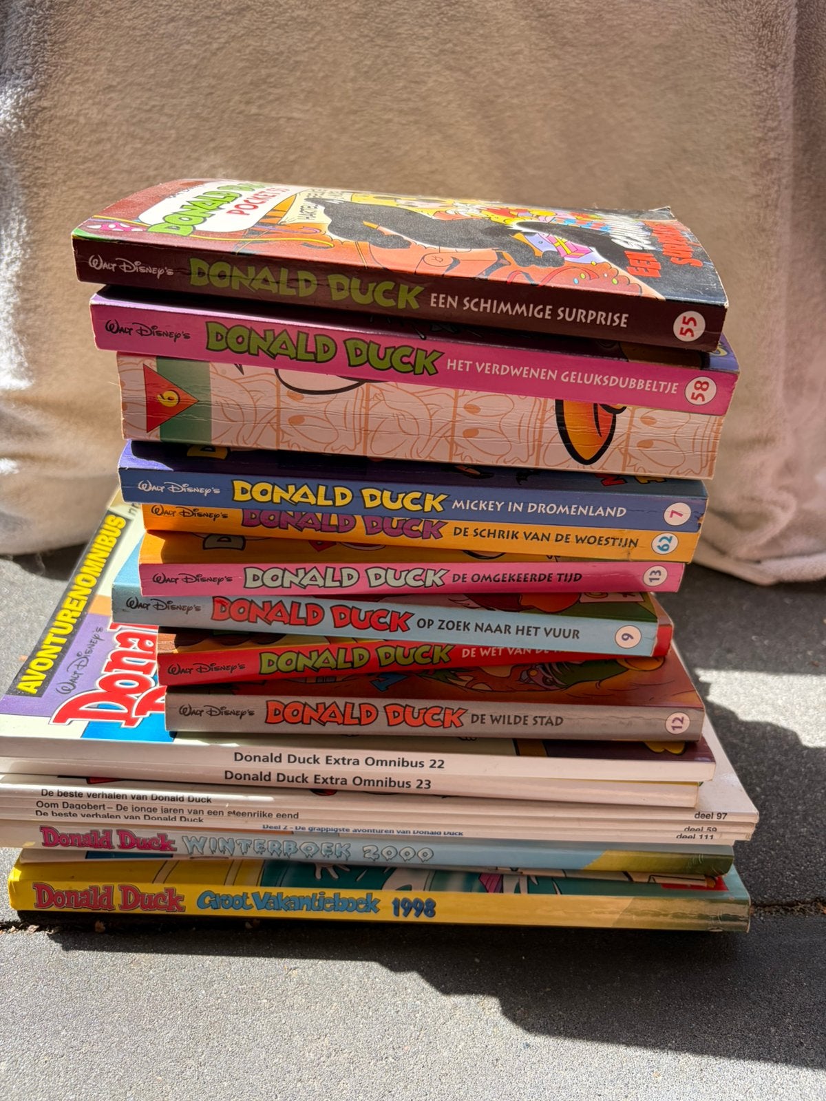Stapel Donald Duck pockets, Ophalen, Gelezen, Stripboeken