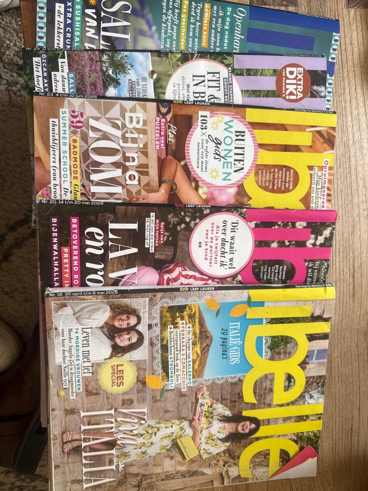 Libelle tijdschriften 2026 per tien, Ophalen of Verzenden, Gelezen, Damesbladen