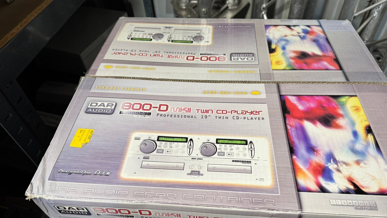DAP Audio 800-D Twin CD-Player, Ophalen of Verzenden, Nieuw, Overige merken