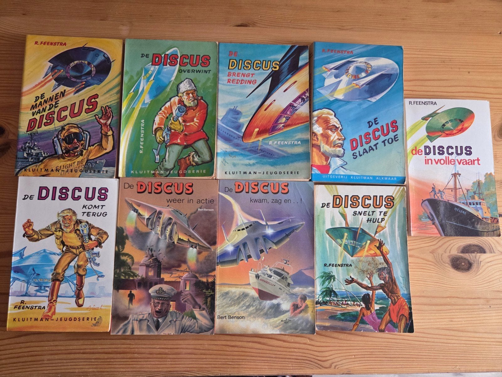 6x de discus boekjes, Ophalen of Verzenden, Zo goed als nieuw