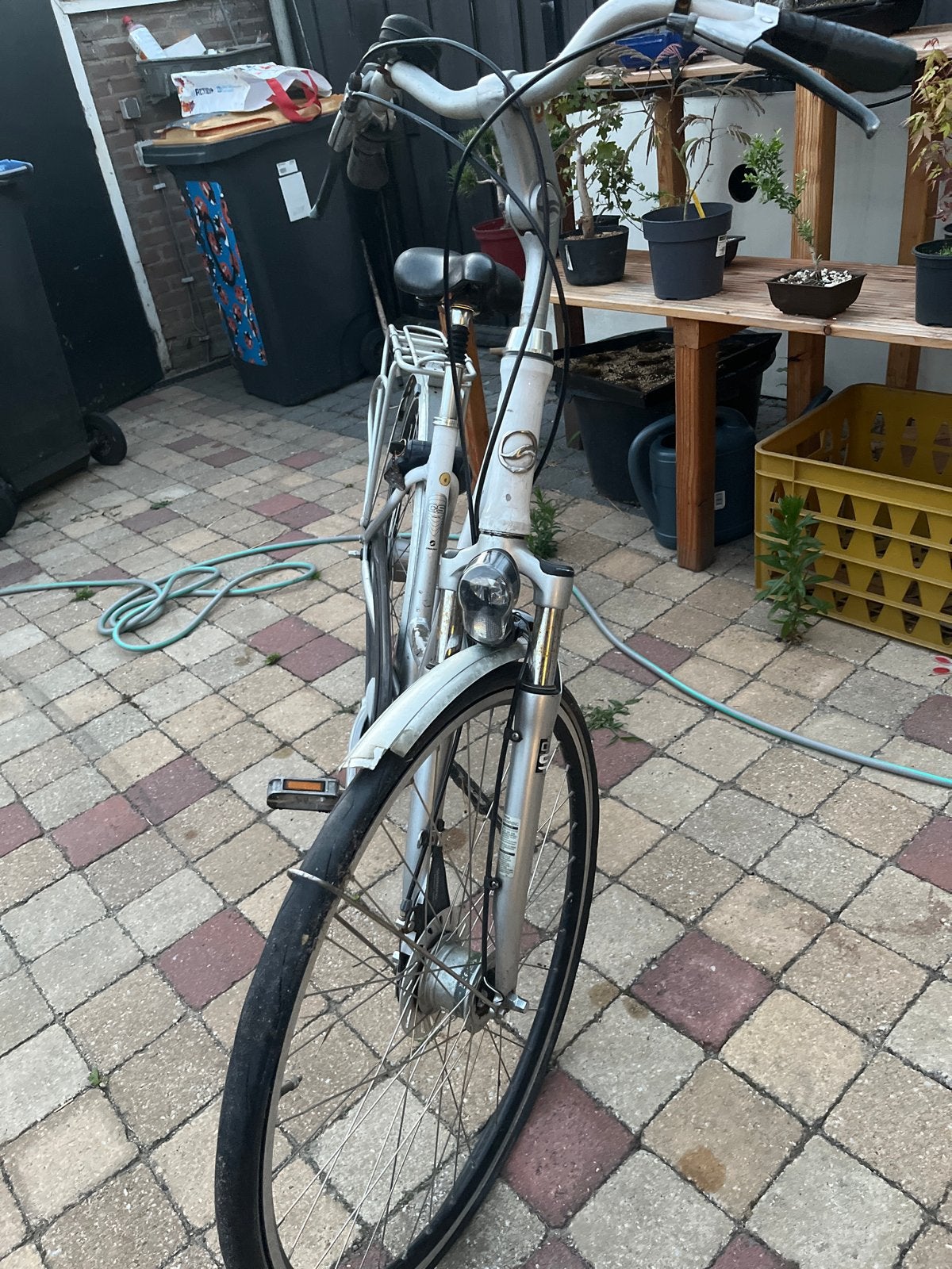 Giant Damesfiets opknapper, Ophalen, Gebruikt, Velgrem, Versnellingen