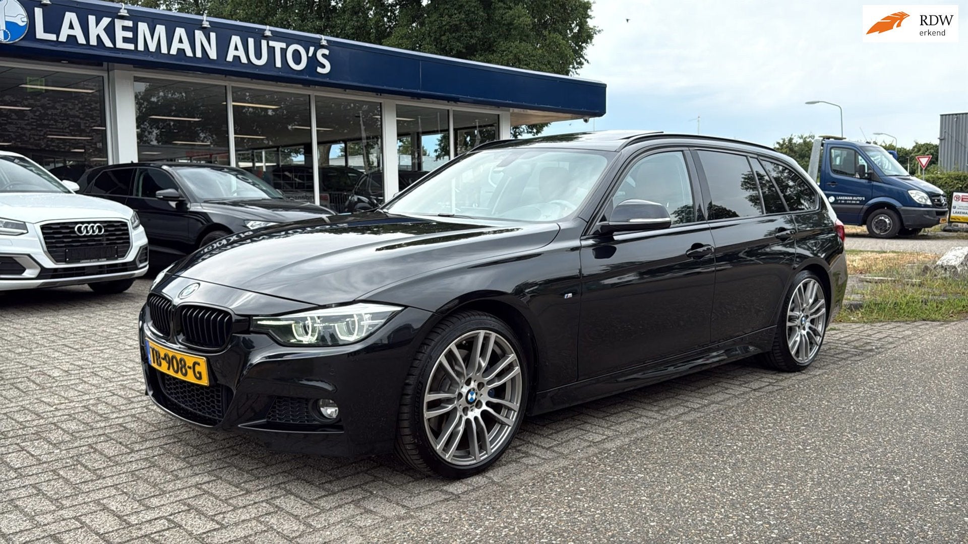 BMW 3-serie Touring 320i Edition M Sport Shadow Executive H&, Auto's, Automaat, 1998 cc, Achterwielaandrijving, Euro 6