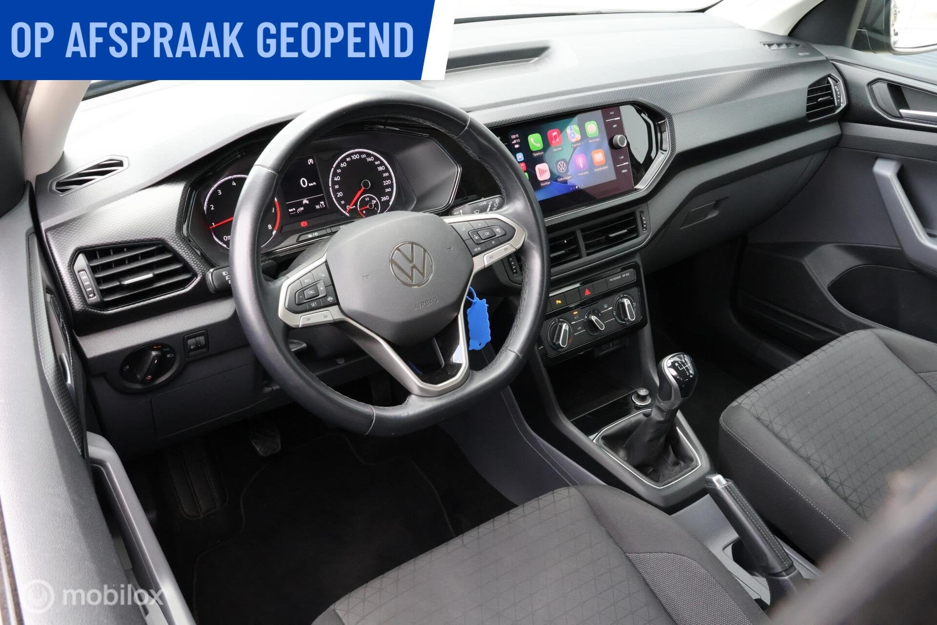 Volkswagen T-Cross 1.0 TSI | Carplay I DAB, Auto's, Voorwielaandrijving, Gebruikt, 95 pk, Met garantie (alle)
