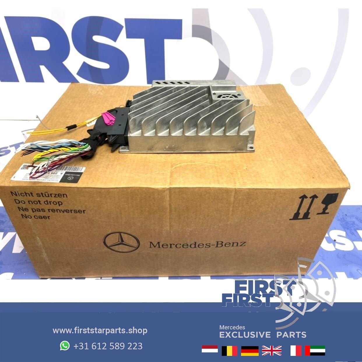 A1669006710 ML63 GL63 SL63 AMG HARMAN BECKER VERSTERKER Merc, Ophalen of Verzenden, -, -, -