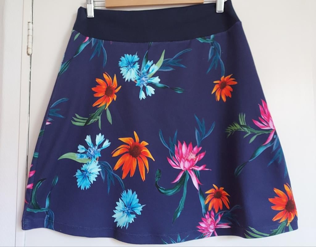 A lijn rokje, Kleding | Dames, Rokken, Ophalen of Verzenden, Nieuw, Blauw, Knielengte