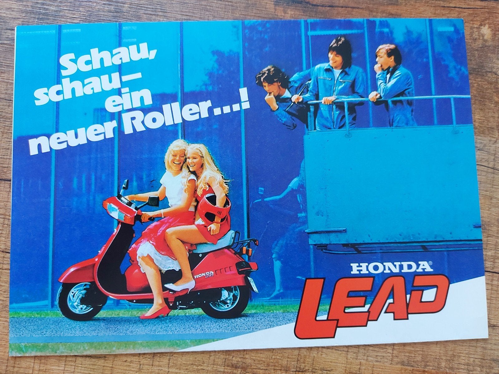 Oostenrijk Honda Lead folder ook Camino - MB - MT 50, Fietsen en Brommers, Ophalen of Verzenden