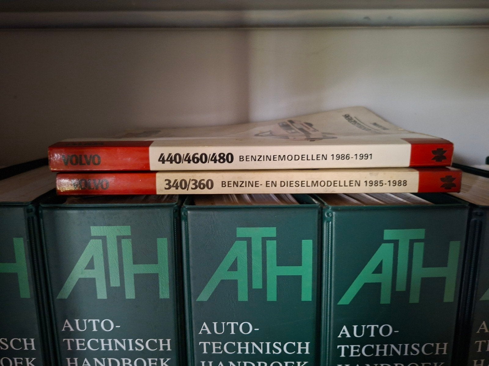 Volvo Auto Technisch Handboek 340/360 en 440/460/480, Ophalen