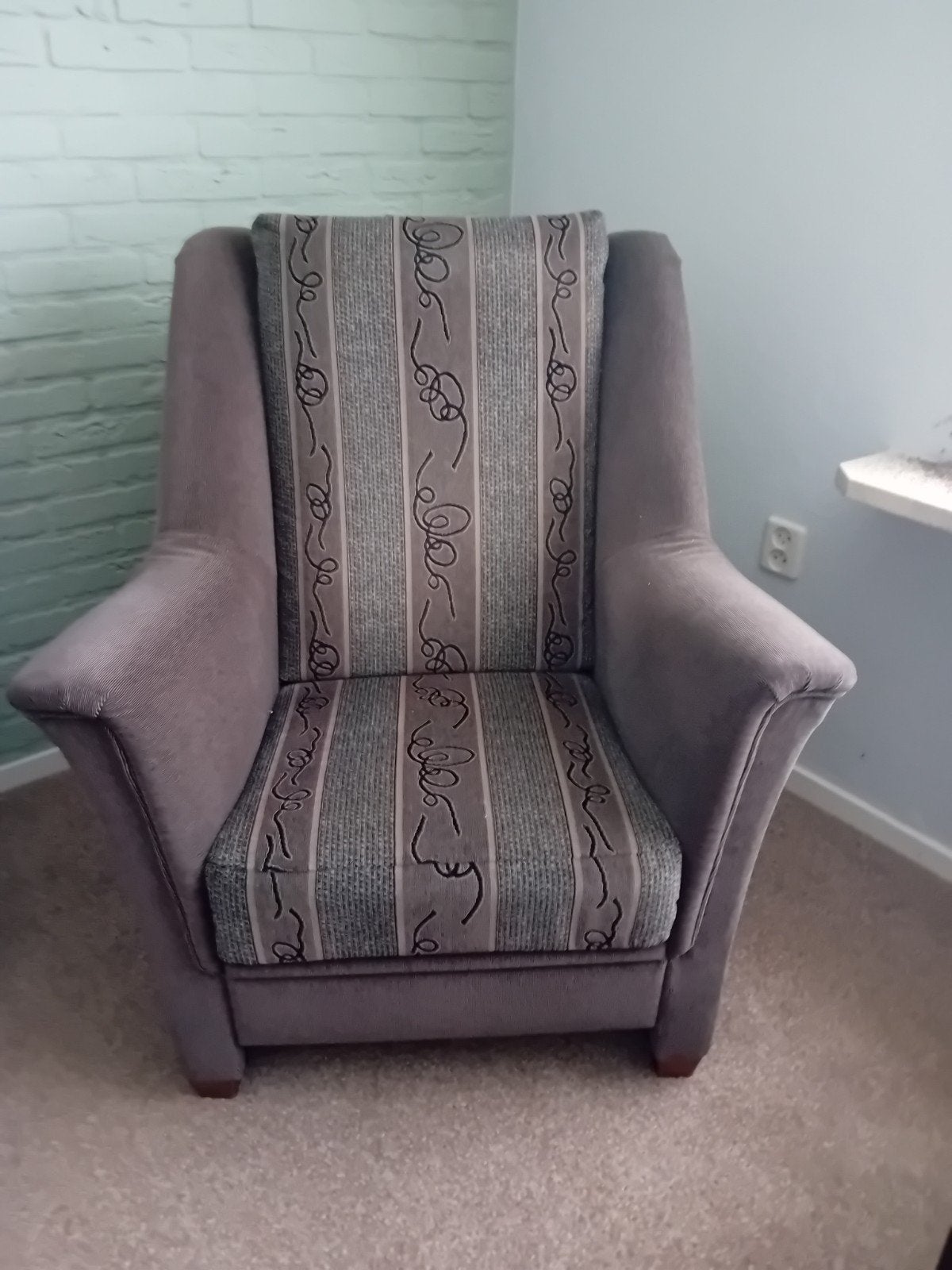 fauteuil, Ophalen, Gebruikt, 75 tot 100 cm, 50 tot 75 cm