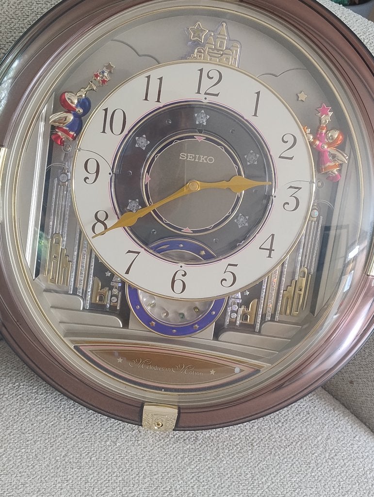 Seiko Melodies in Motion Wandklok, Ophalen, Zo goed als nieuw, Seiko, Wandklok