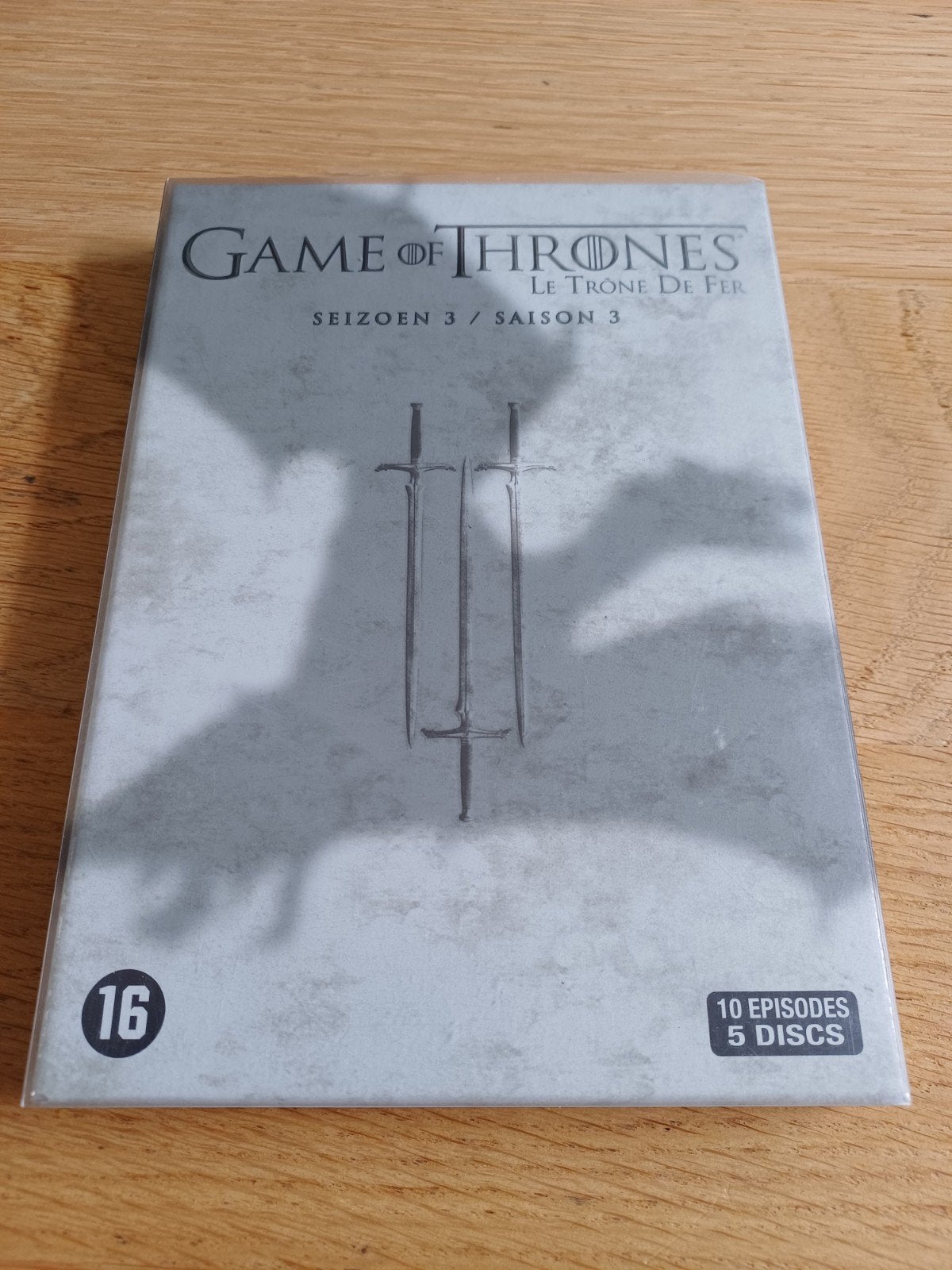Game of Thrones Seizoen 3 DVD Boxset - Zo goed als nieuw, Vanaf 16 jaar, Ophalen of Verzenden, Zo goed als nieuw, Actie en Avontuur