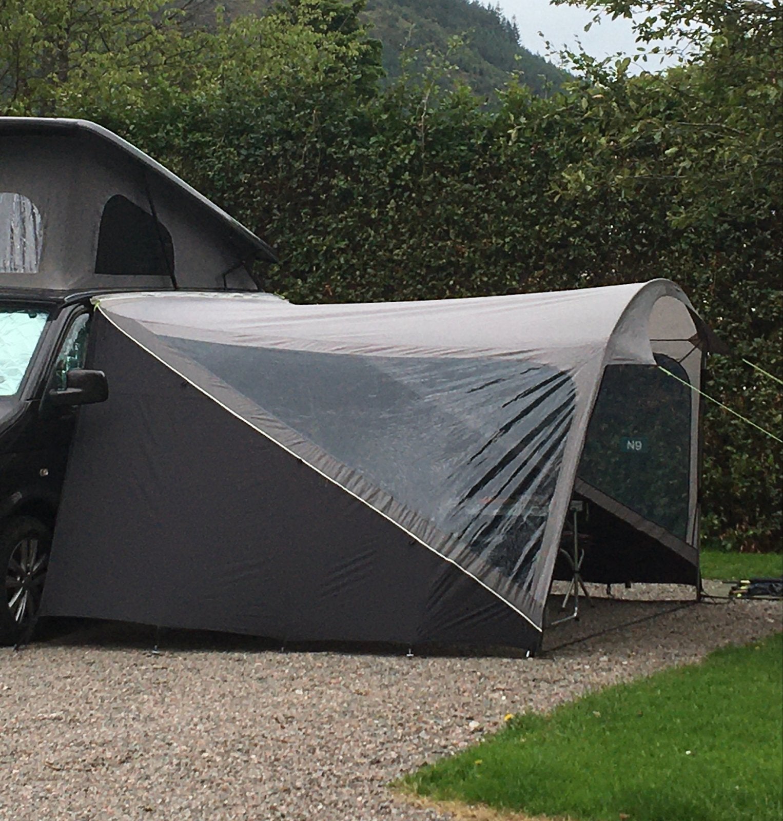 Outwell Touring Shelter Busluifel met Connect en Magneet Set, Caravans en Kamperen, Ophalen, Gebruikt
