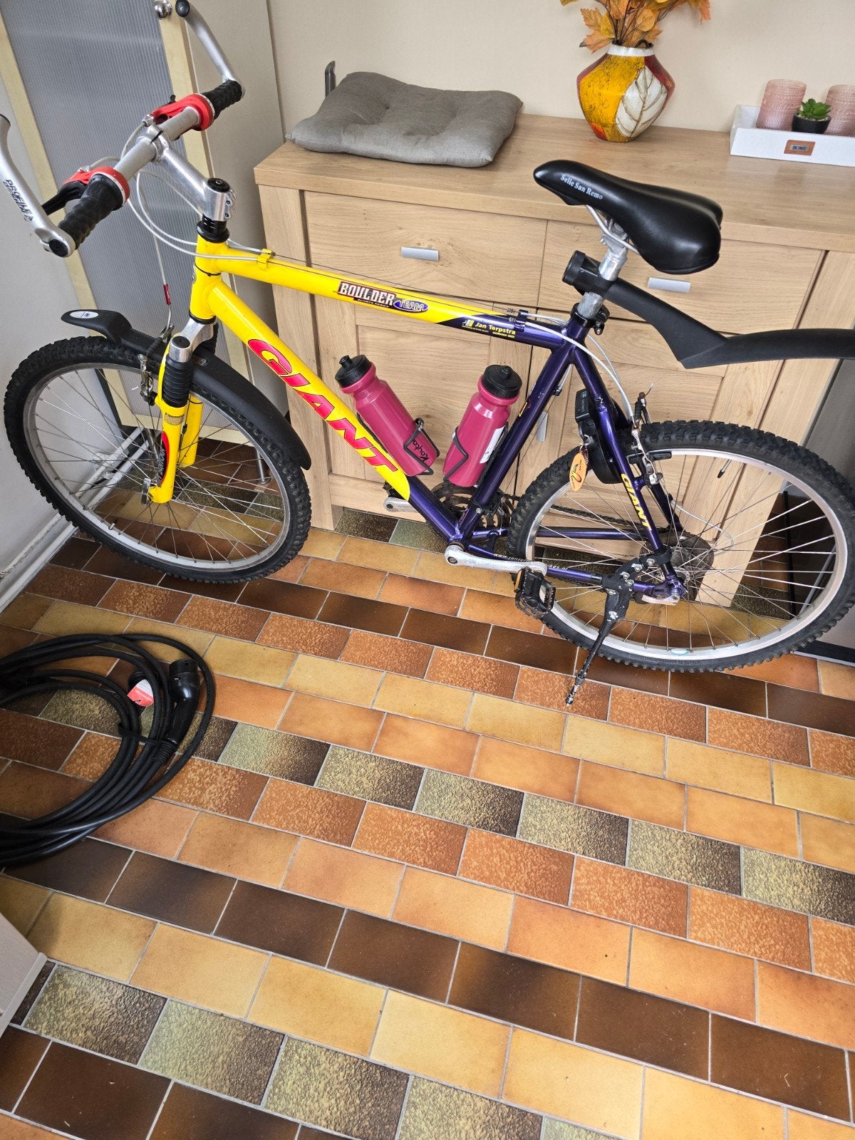 Giant Boulder mountainbike met vering, Ophalen of Verzenden, Gebruikt, Giant