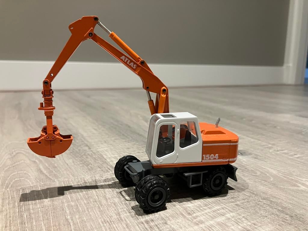 Atlas 1504 met grijper, Ophalen of Verzenden, Zo goed als nieuw, Tractor of Landbouw, Overige merken