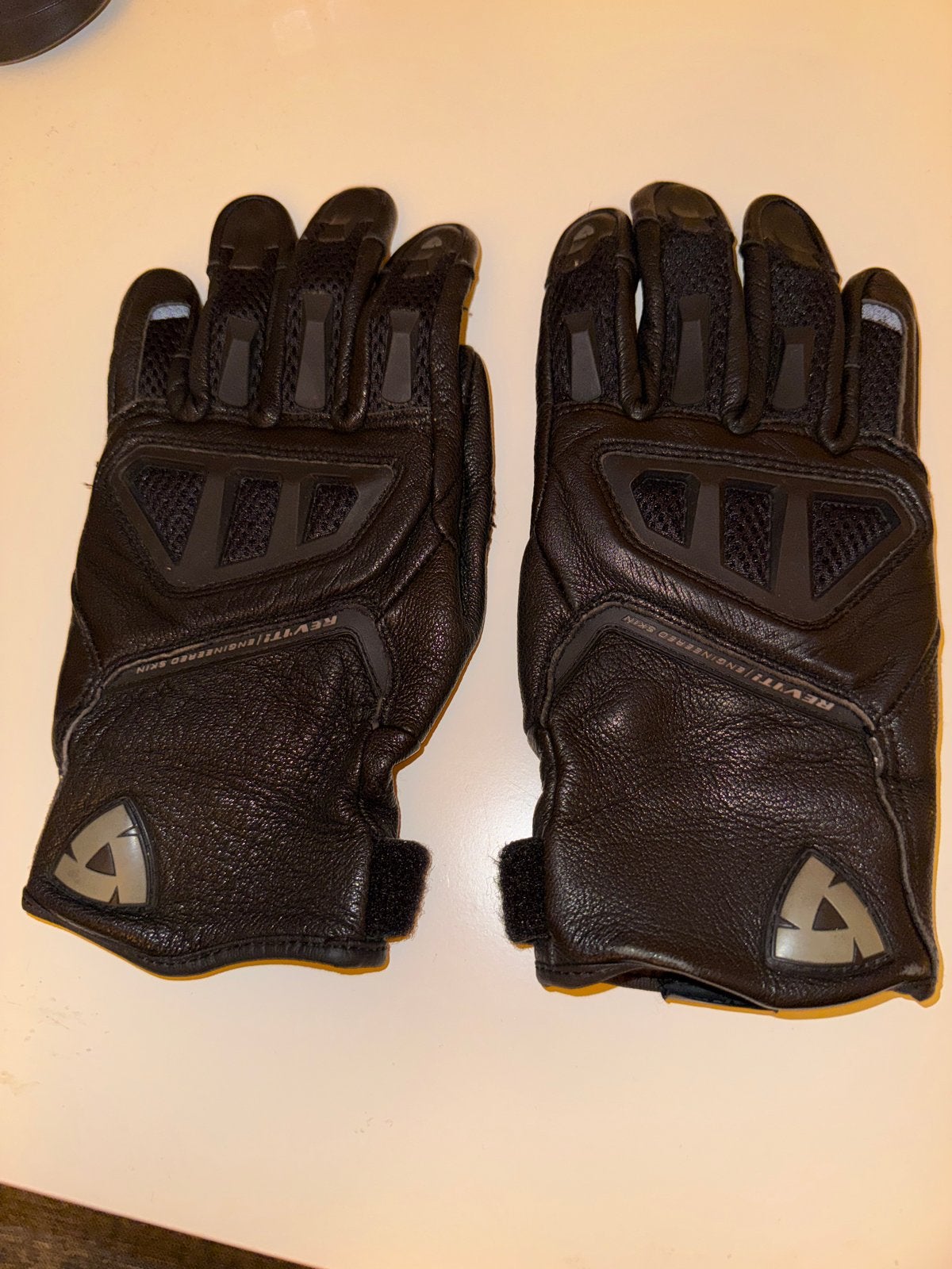 REV'IT! Motorhandschoenen - Zwart, Maat M, Motoren, Ophalen of Verzenden, Tweedehands, Heren, Handschoenen