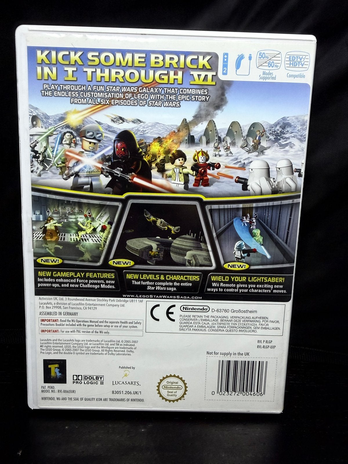 LEGO Star Wars: The Complete Saga - Wii, Avontuur en Actie, 2 spelers, Eén computer, Ophalen of Verzenden