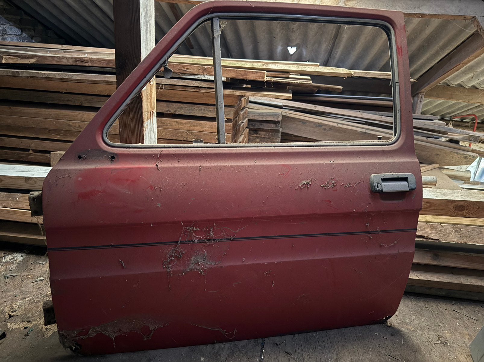 Voordeuren Fiat 126, Auto-onderdelen, Ophalen, Gebruikt, Deur, Voor