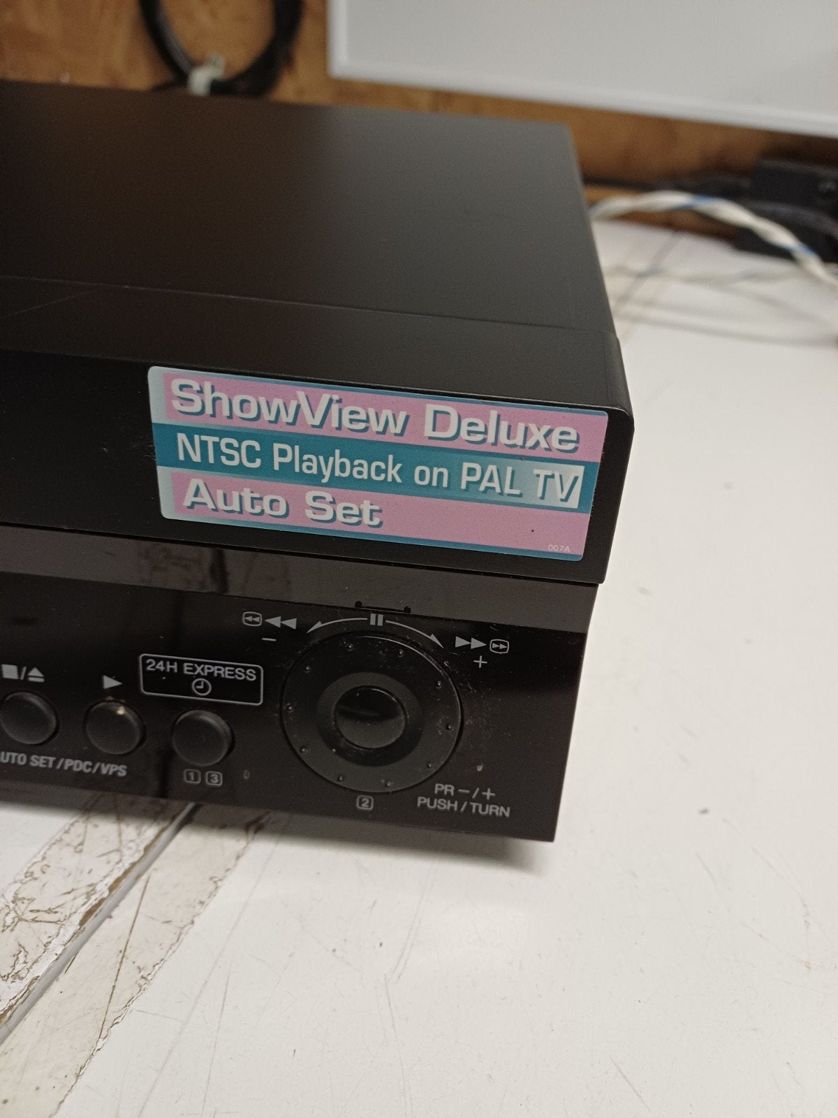 JVC HR-S6852 Super VHS ET VCR - NTSC/PAL - Werkt, Ophalen of Verzenden, Gebruikt, VHS-speler of -recorder