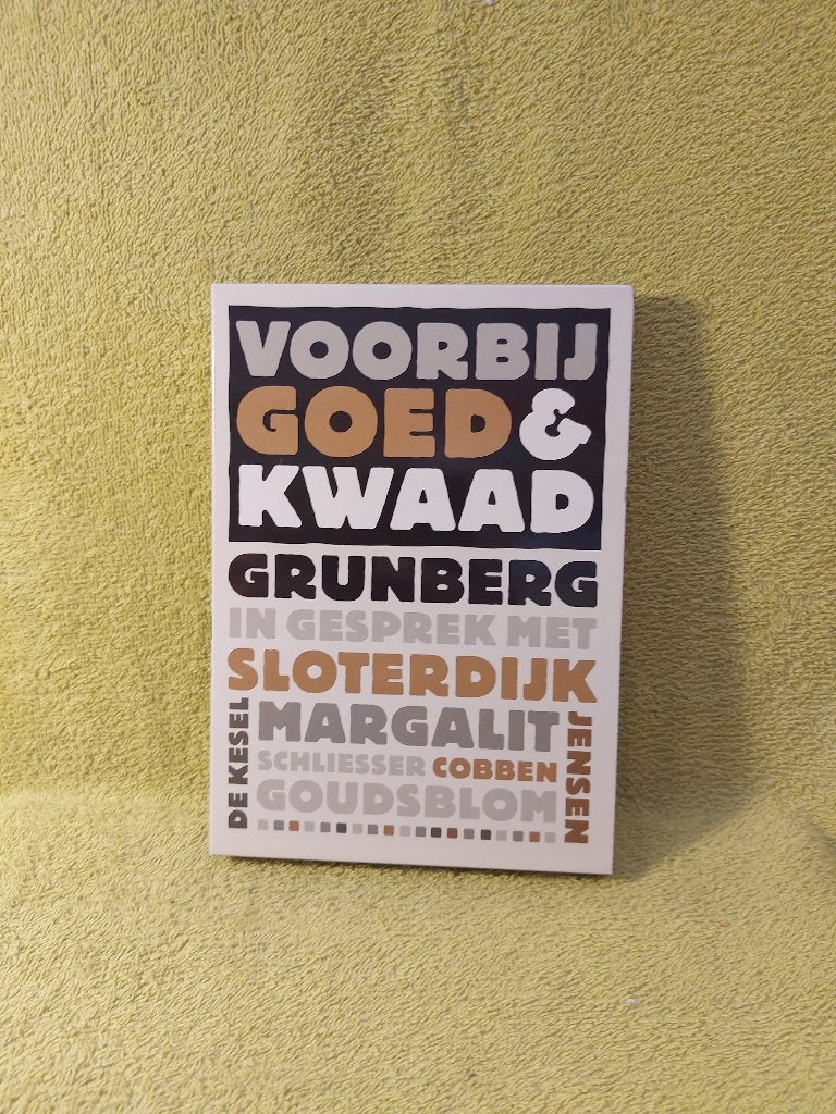 Voorbij het goed en kwaad - Arnon Grunberg. 4 DVDs., Alle leeftijden, Ophalen of Verzenden, Zo goed als nieuw, Overige genres