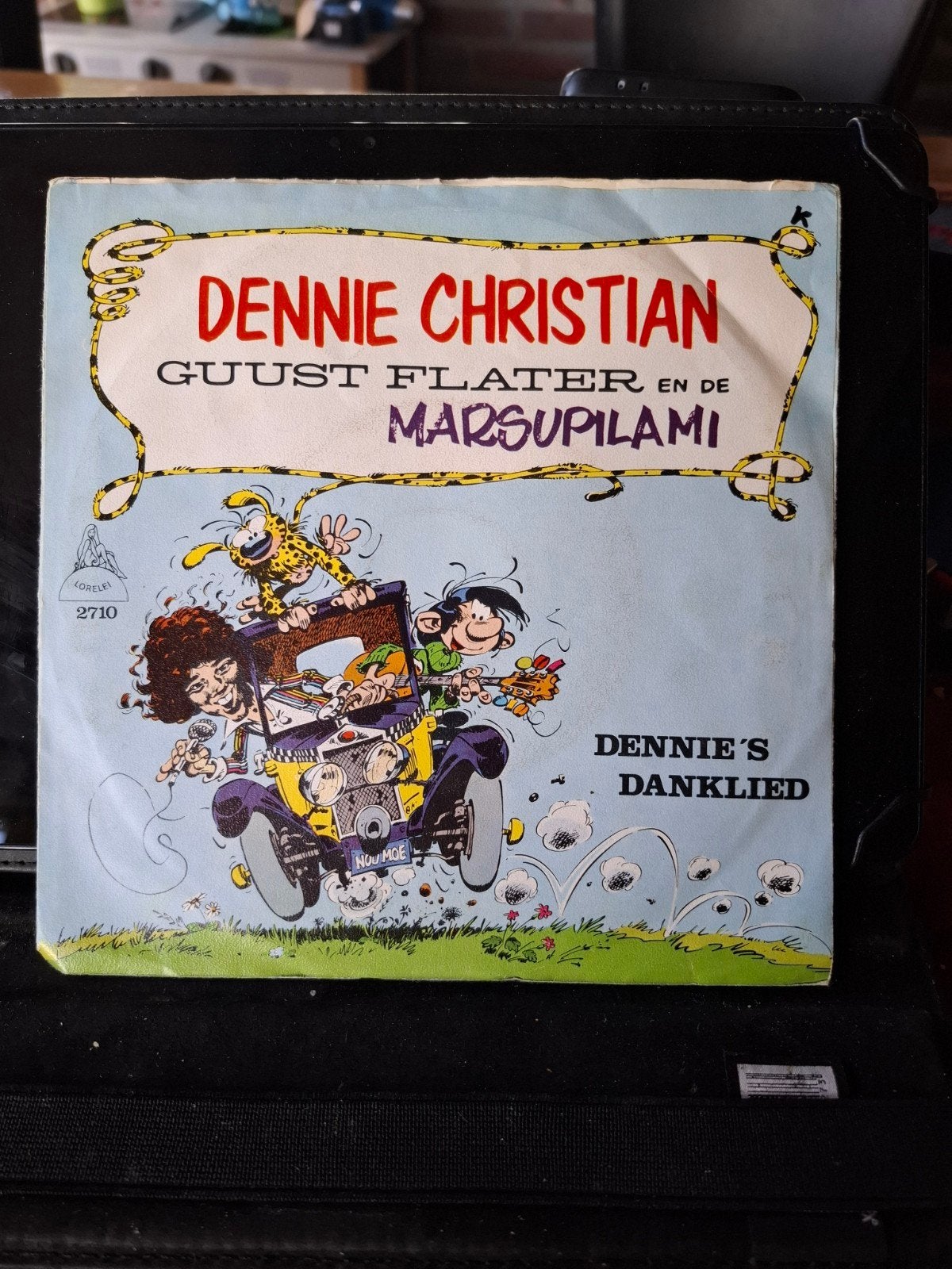 Dennie Christian - Guust Flater en de Marsupilami Single, Cd's en Dvd's, Ophalen of Verzenden, Gebruikt, Single