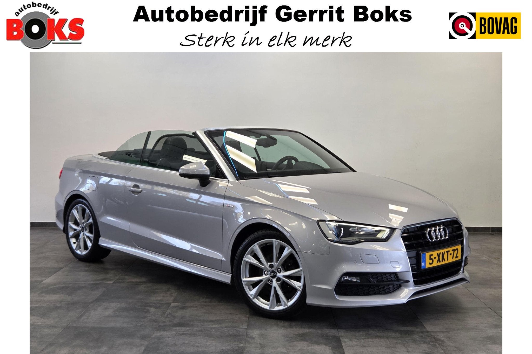Audi A3 Cabriolet 1.4 TFSI CoD S Line Navi Leer Xenon 18'lmv, Auto's, 12 maanden, Gebruikt, 4 cilinders, Leder en Stof