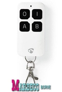Slimme Zigbee Afstandsbediening, 4 Knop SmartLife Key remote, Nedis SmartLife, Overige materialen, Nieuw, Ophalen of Verzenden