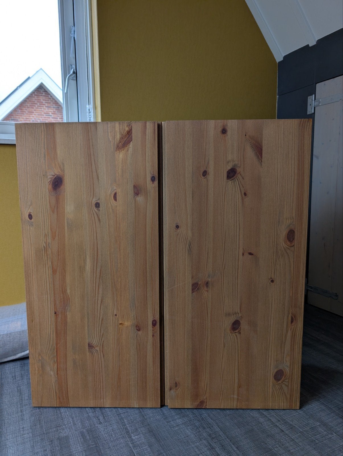 IKEA Ivar kast 80x83x30cm, warm bruin gebeitst, Ophalen, 50 tot 100 cm, Minder dan 100 cm, Grenenhout