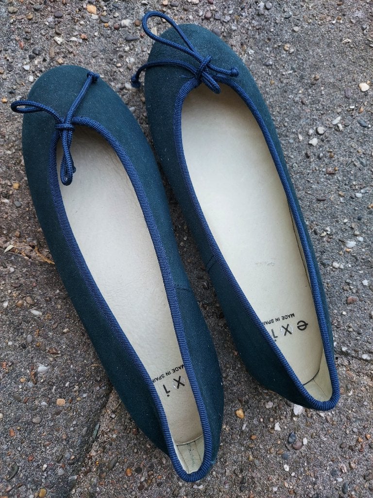 Ballerina's, Ophalen, Blauw, Ballerina's, Purdey