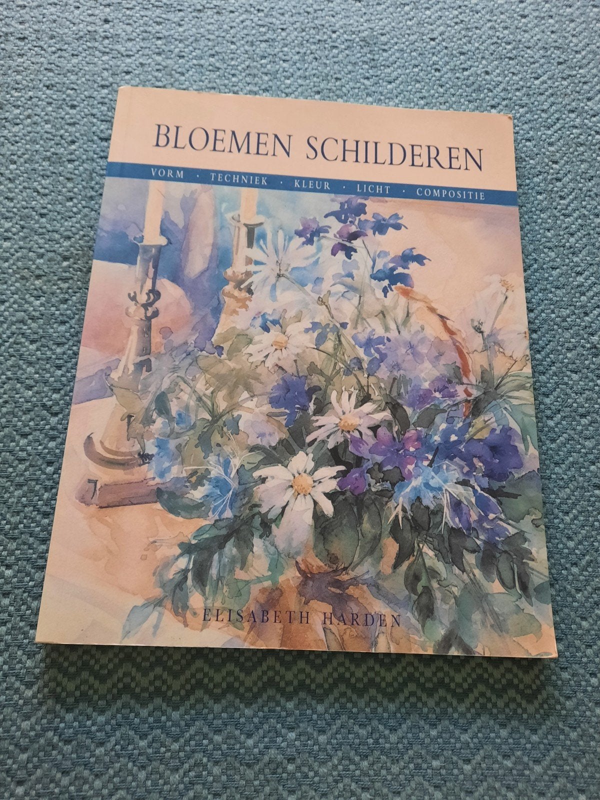 Bloemen Schilderen - Elisabeth Harden (softcover), Boeken, Ophalen of Verzenden, Zo goed als nieuw, Overige onderwerpen, Elisabeth Harden