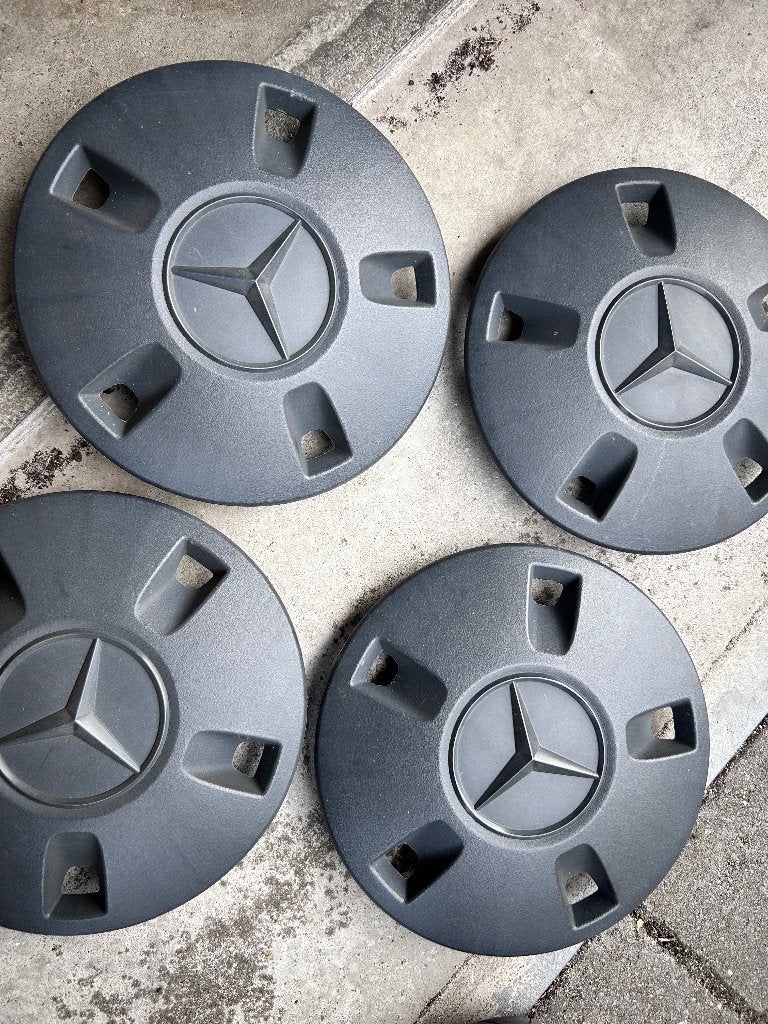 Originele Mercedes Sprinter naafkappen / wieldoppen - set 4, Auto diversen, Verzenden, Zo goed als nieuw