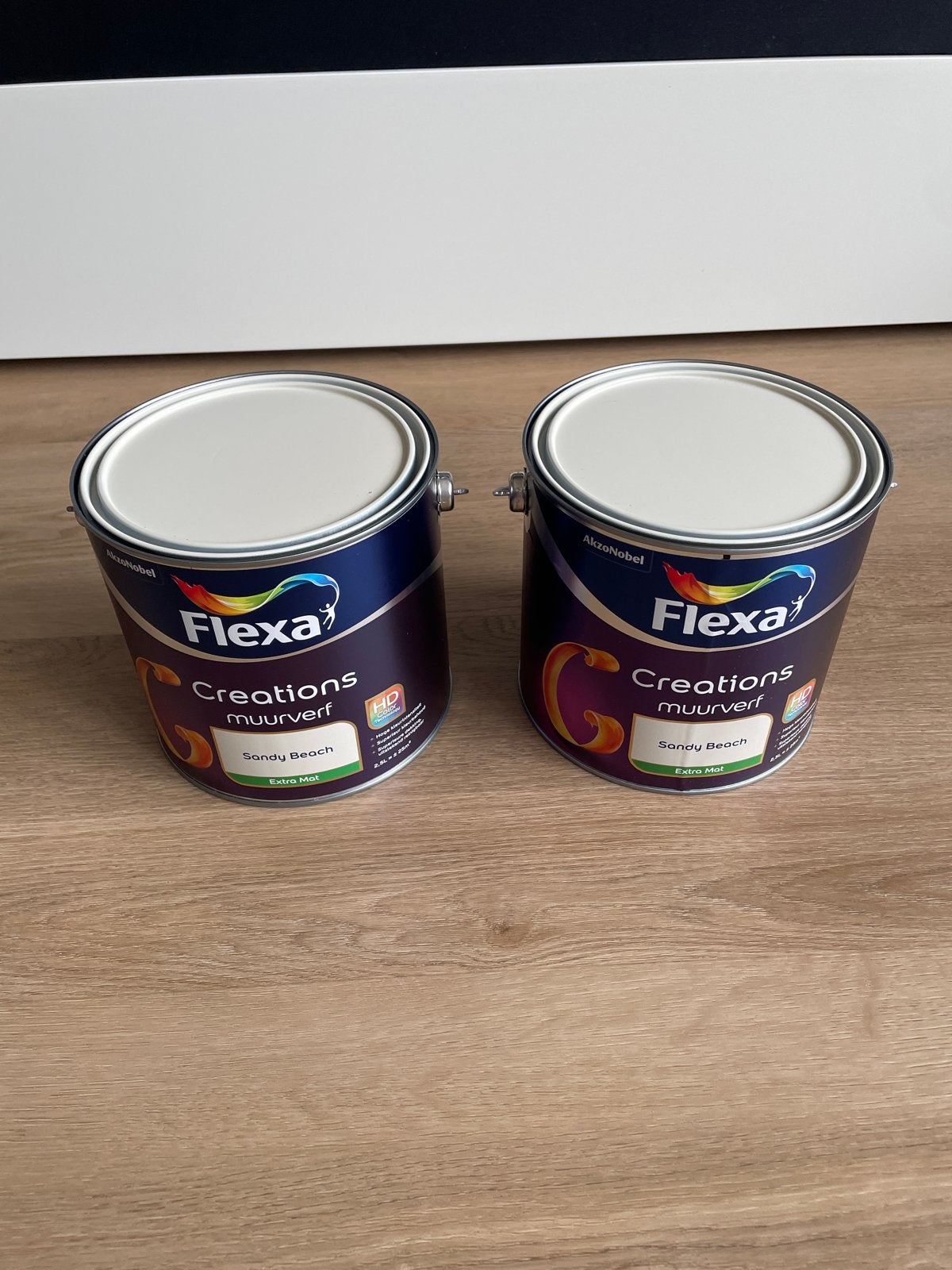 Flexa Creations Muurverf Sandy Beach Extra Mat 2.5L, Ophalen, Nieuw, Overige typen