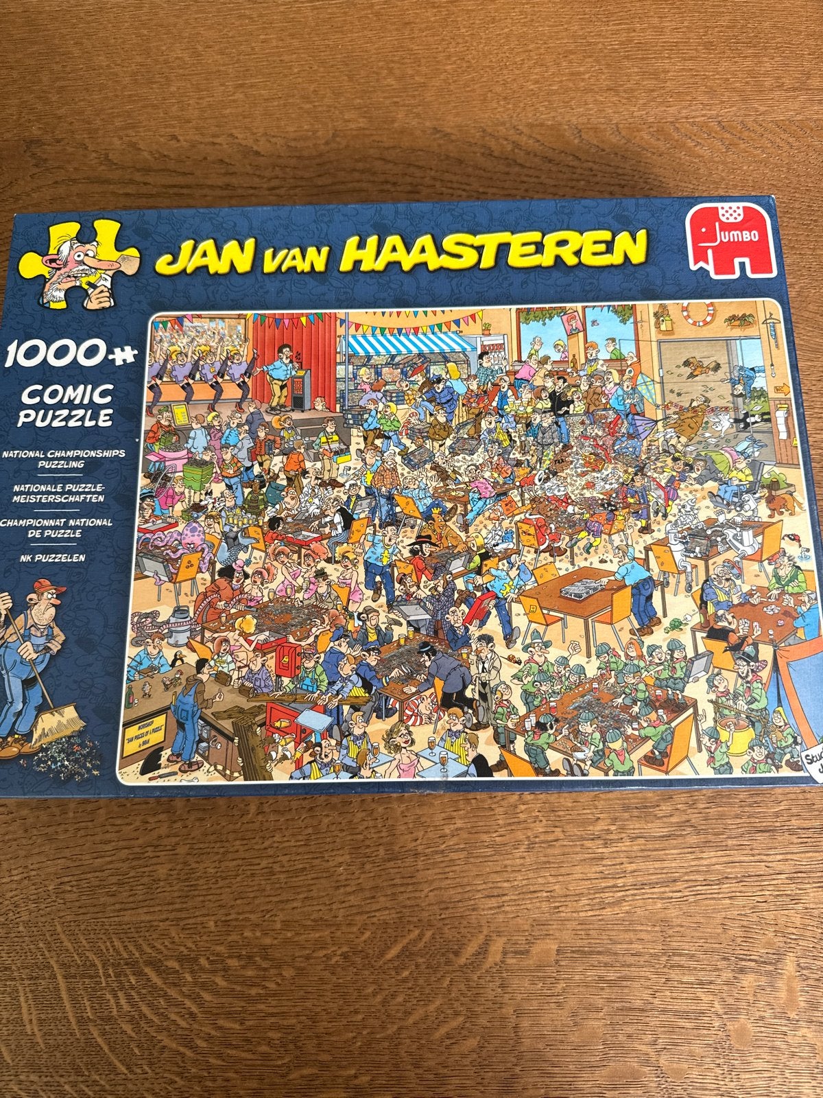 Jan van Haasteren Comic Puzzel - NK Puzzelen 1000 stukjes, Hobby en Vrije tijd, Denksport en Puzzels, Ophalen, 500 t/m 1500 stukjes