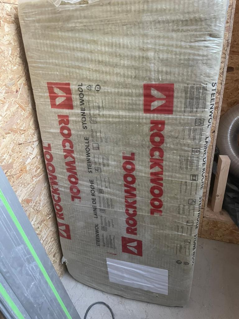 Rockwool 160mm, Doe-het-zelf en Verbouw, Isolatie en Afdichting, Ophalen, Dakisolatie, 12 cm of meer, Nieuw