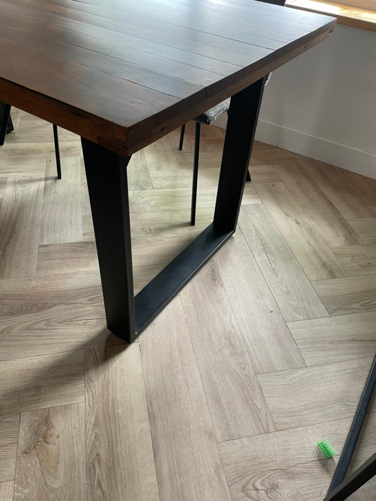 Eet tafel, Zo goed als nieuw, 150 tot 200 cm, Rechthoekig, 50 tot 100 cm