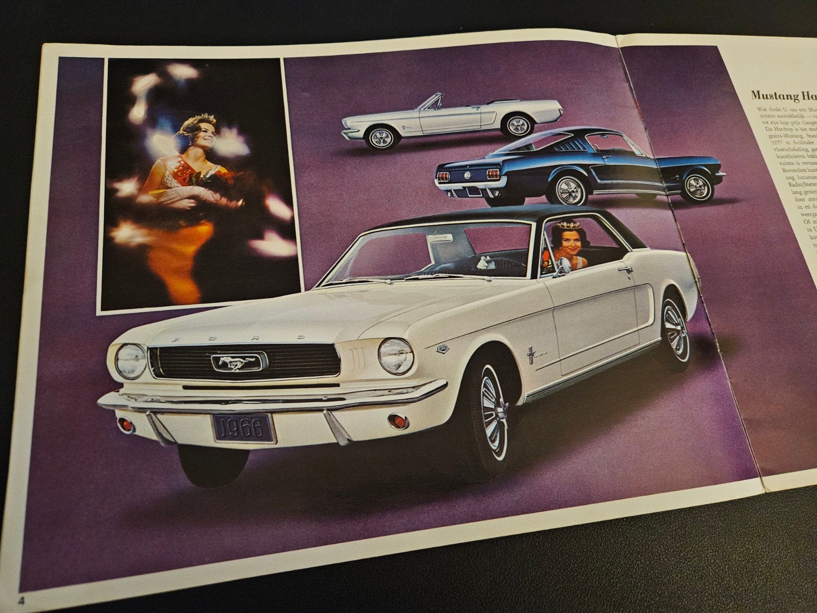 Brochure Ford Mustang 1966, Ophalen of Verzenden, Zo goed als nieuw, Ford