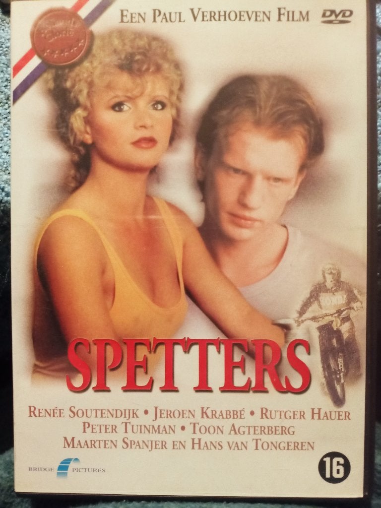 Spetters DVD - Paul Verhoeven Klassieker - Rutger Hauer, Cd's en Dvd's, Dvd's | Nederlandstalig, Vanaf 16 jaar, Drama, Ophalen of Verzenden