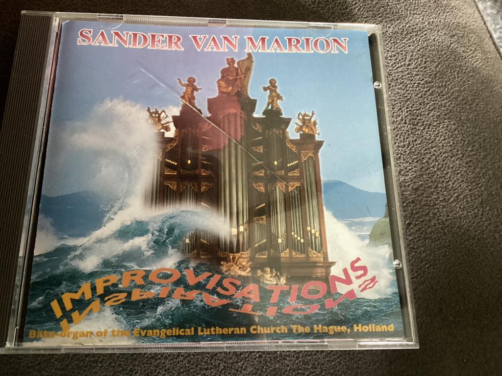Sander van Marion - Improvisations CD (Orgel), Ophalen of Verzenden, Modernisme tot heden, Gebruikt, Overige typen
