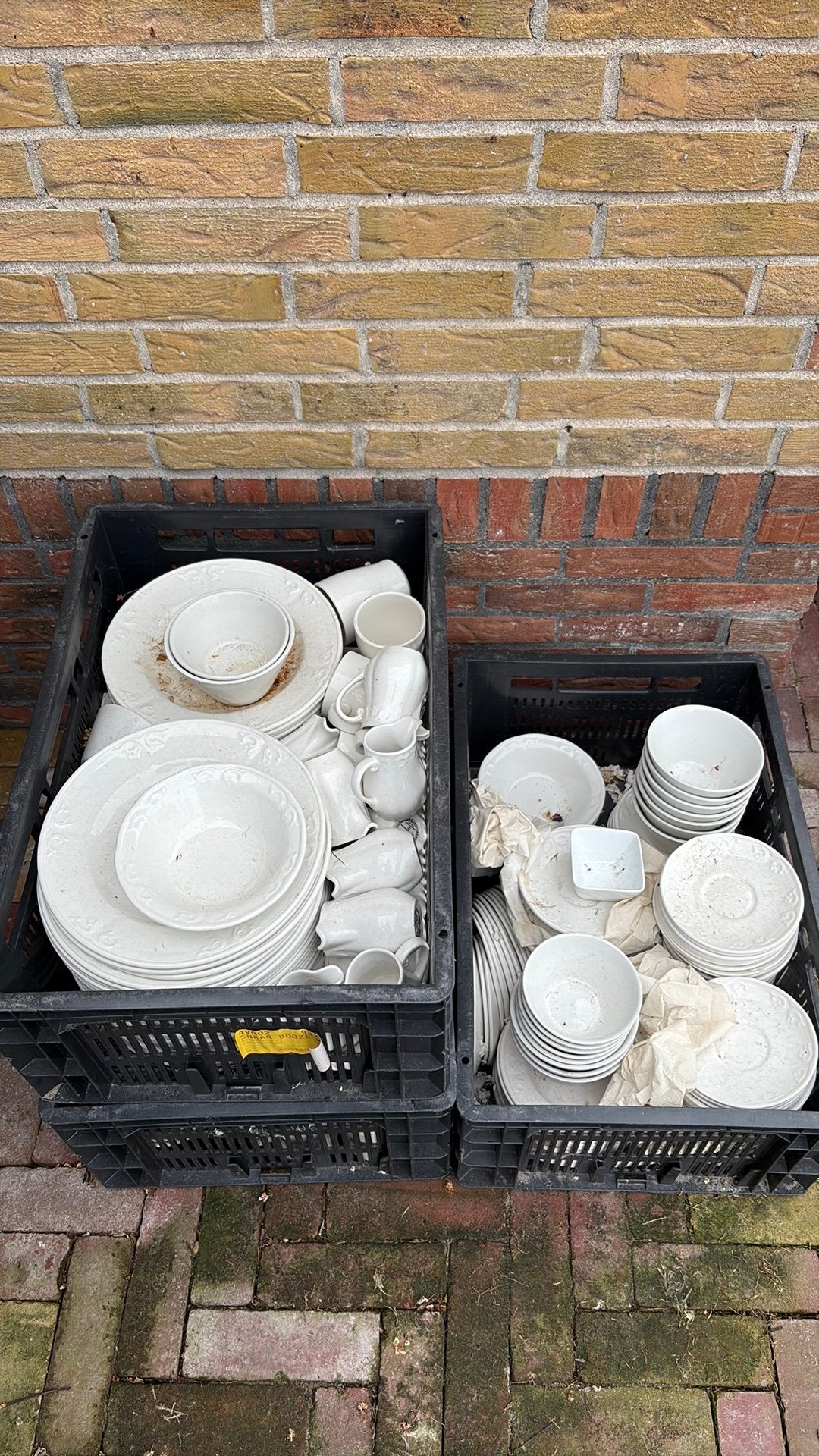 Servies grote hoeveelheid, Ophalen, Gebruikt, Overige stijlen