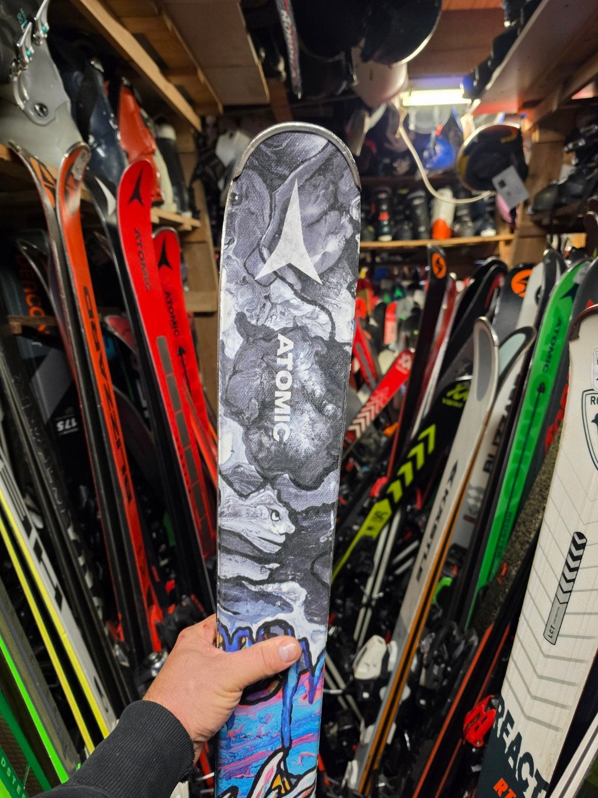 175cm ATOMIC BENT 85 TWINTIPS FREESTYLE  SKIS