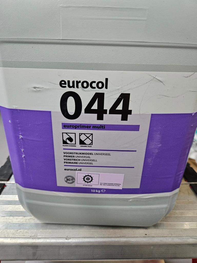 Eurocol 044 Europrimer Multi - Universeel Voorstrijkmiddel, 10 tot 15 liter, Ophalen of Verzenden, Nieuw, Grijs