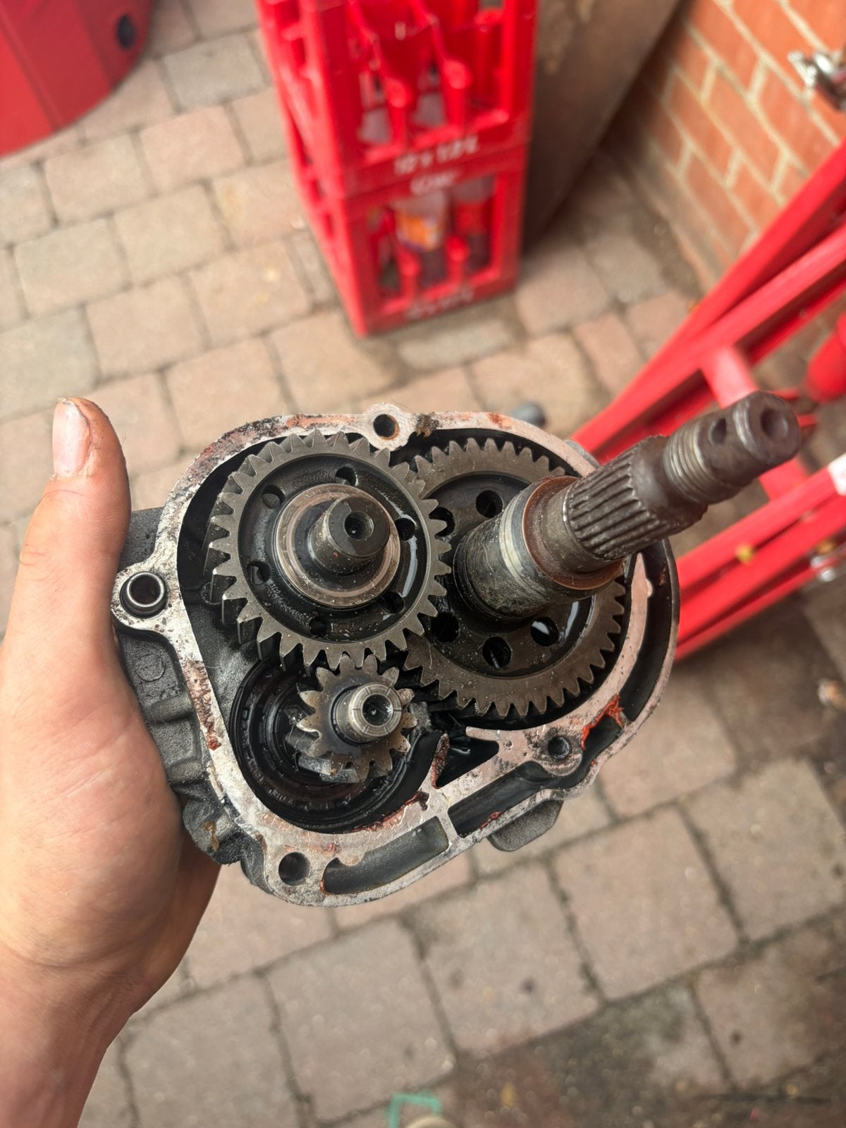 Piaggio skr/typhoon/hexagon 125cc vertanding, Ophalen of Verzenden, Gebruikt