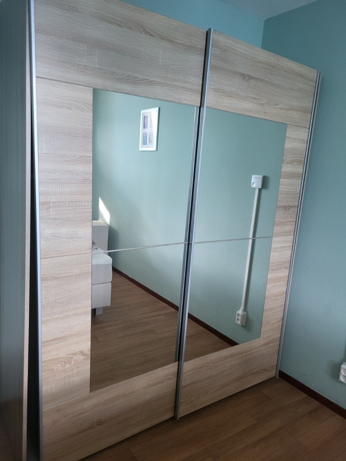 Kledingkast, Huis en Inrichting, Kasten | Kledingkasten, Met deur(en), Gebruikt, 150 tot 200 cm, Ophalen of Verzenden