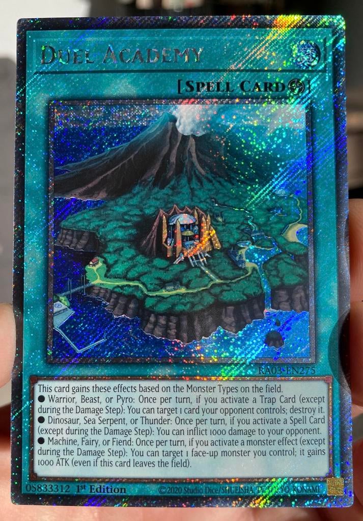 Yu-Gi-Oh! Duel Academy RA03 1st Edition !, Hobby en Vrije tijd, Verzamelkaartspellen | Yu-gi-Oh!, Ophalen of Verzenden, Zo goed als nieuw