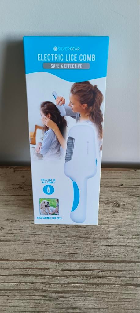 Nieuwe elektrische luizenkam., Ophalen of Verzenden, Nieuw