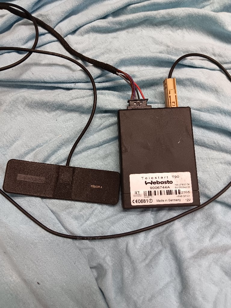 Webasto Telestart T90 met Antenne Standkachel Verwarming, Ophalen of Verzenden, Gebruikt, Motor en Techniek