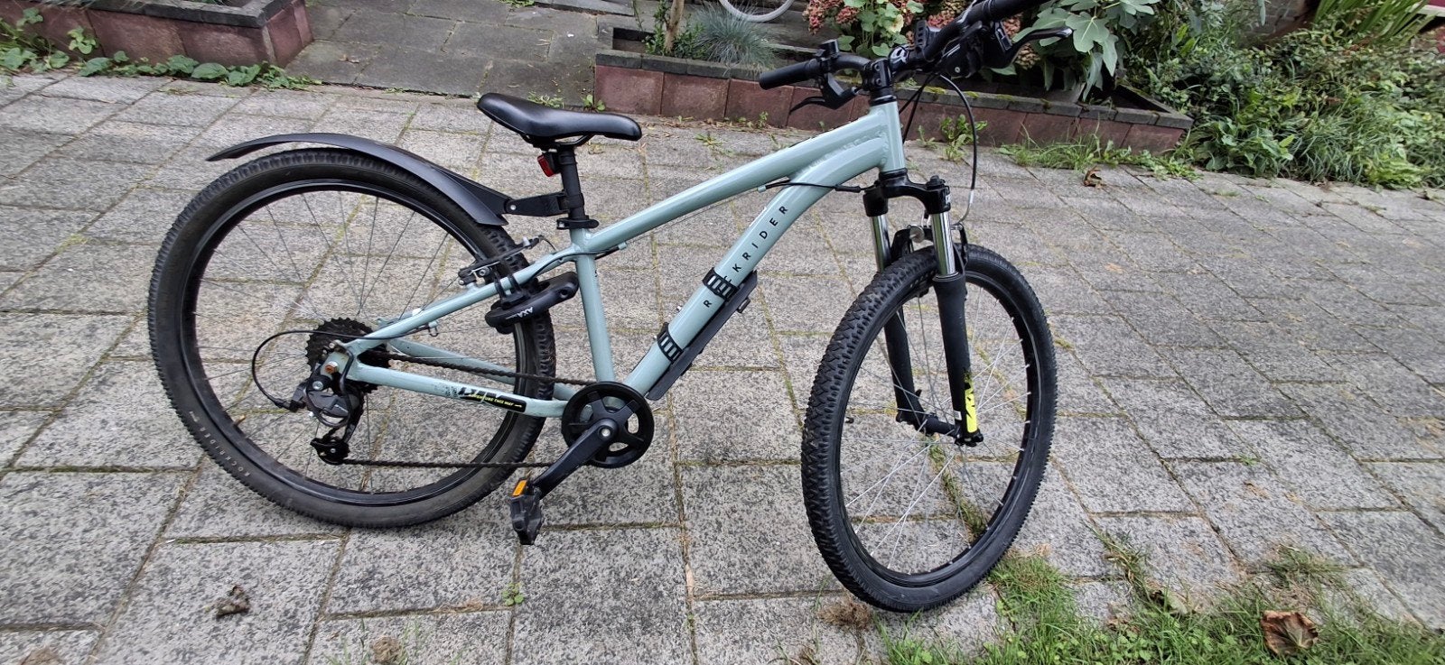 Rockrider ST 500 Kinderfiets 24 inch, Overige merken, Gebruikt, Velgrem, Versnellingen