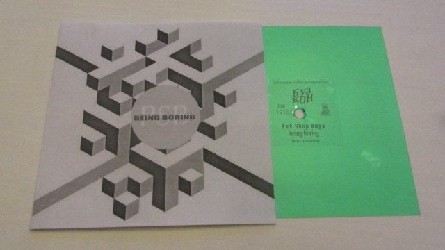 Pet Shop Boys Being Boring, Verzenden, Nieuw in verpakking, 7 inch, Pop