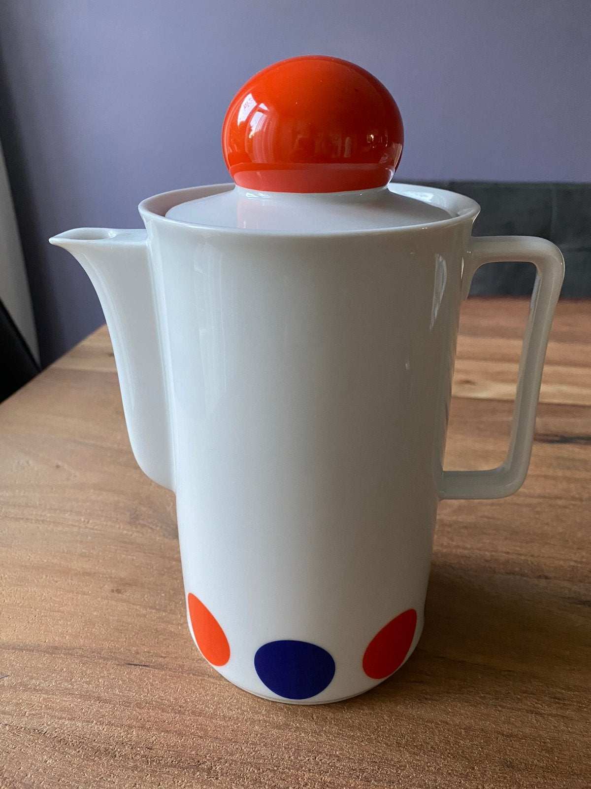 Mooie design theepot, Theepot/fluitketel, Ophalen of Verzenden, Zo goed als nieuw, Steen/keramiek
